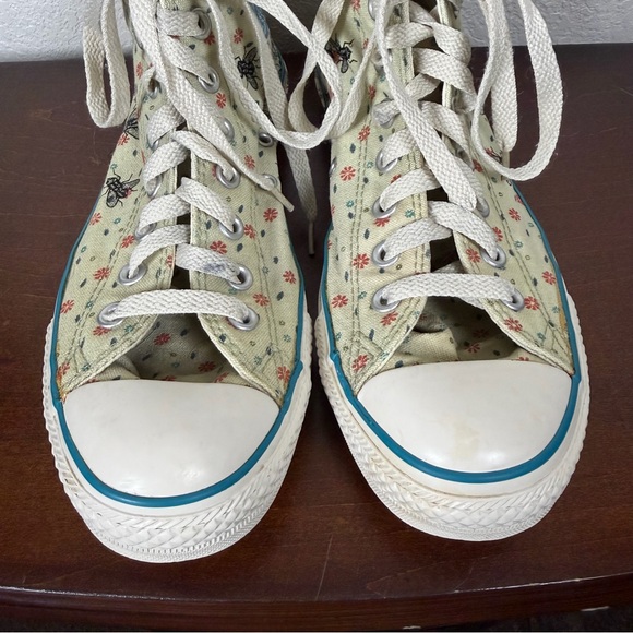 Converse All Star Chuck Taylor Sample Edition Rare Buzzin’ Bees 7.5Men 9.5Women - Picture 3 of 9